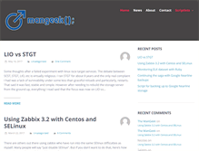 Tablet Screenshot of mangeek.com